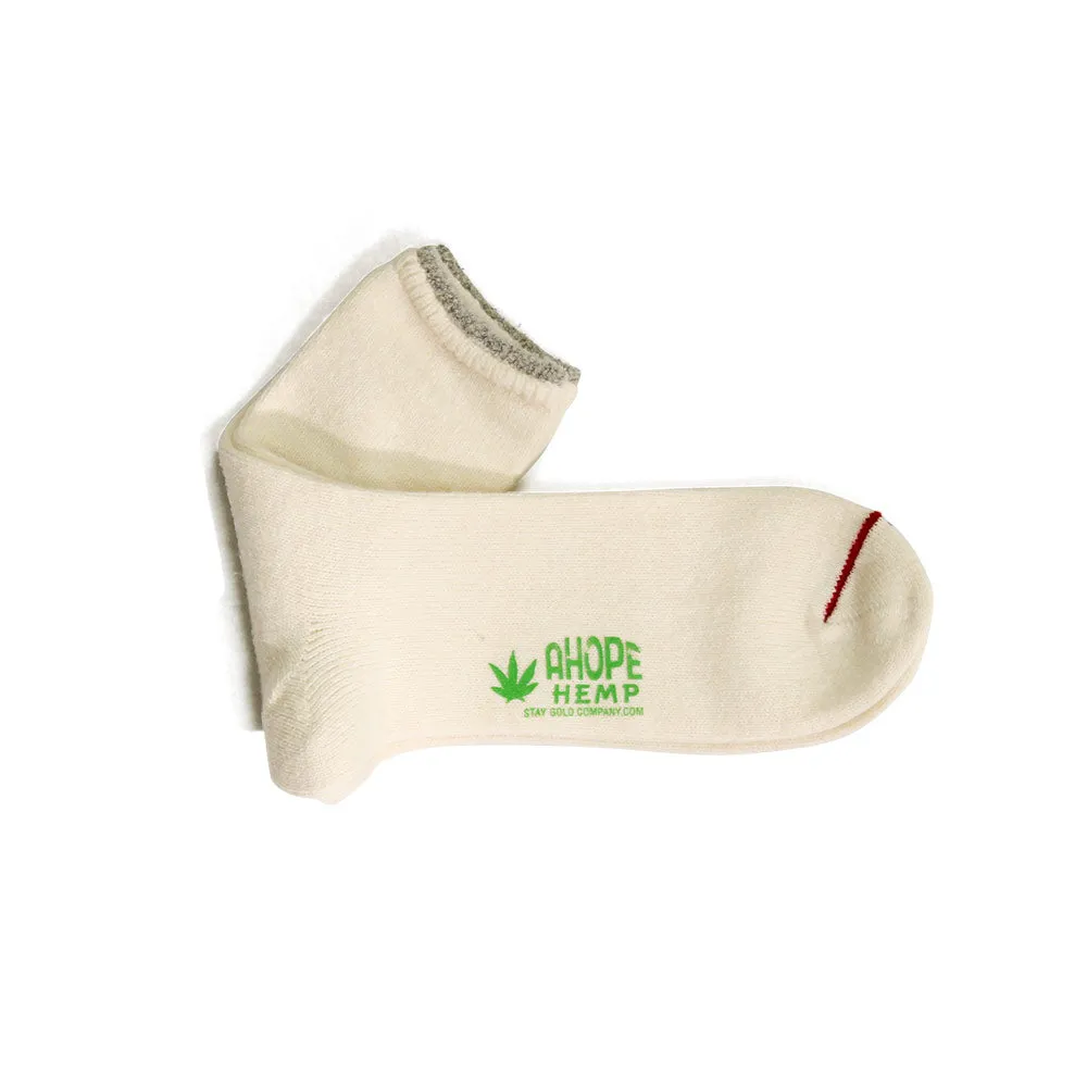 A Hope Hemp | HSX-260 Socks 'White' sold by Hatchet Outdoor Supply Co product image thumbnail 2