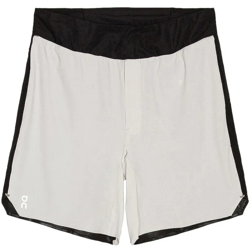 On | Lightweight Shorts 'Glacier / Black' sold by Hatchet Outdoor Supply Co