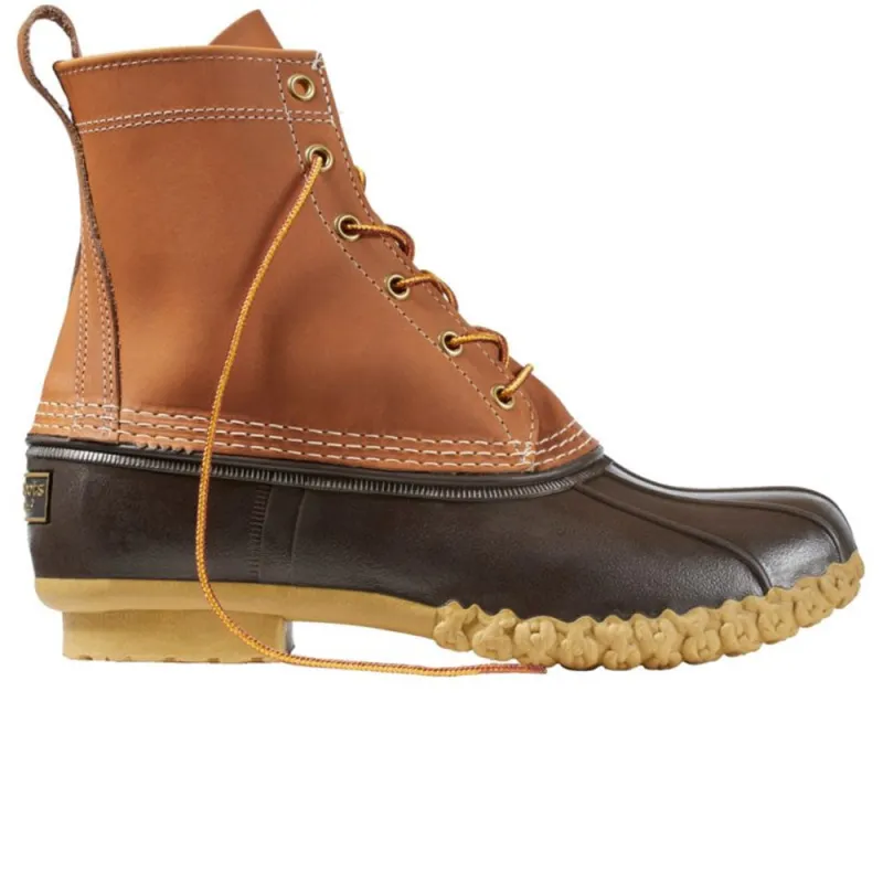 L.L.Bean | Men's Bean Boots, 8" 'Tan / Bean Boot Brown / Gum' sold by Hatchet Outdoor Supply Co