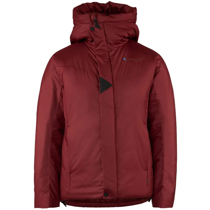 Klattermusen | Women's Lödyn Hood Jacket 'Madder Red' sold by Hatchet Outdoor Supply Co