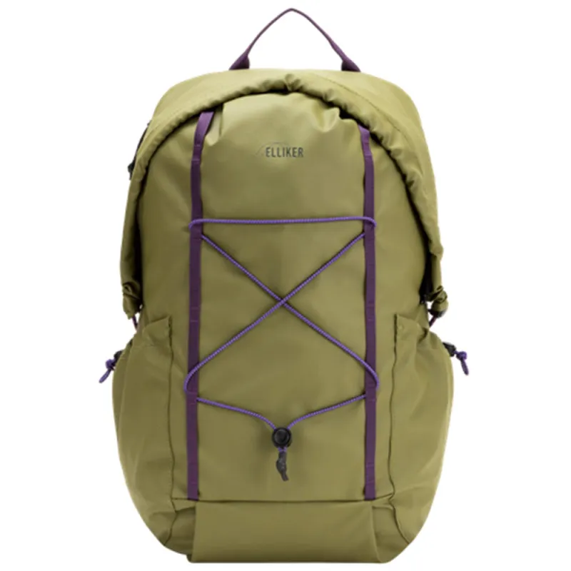 ELLIKER | Kiln Hooded Zip Top Backpack 22L 'Khaki' sold by Hatchet Outdoor Supply Co