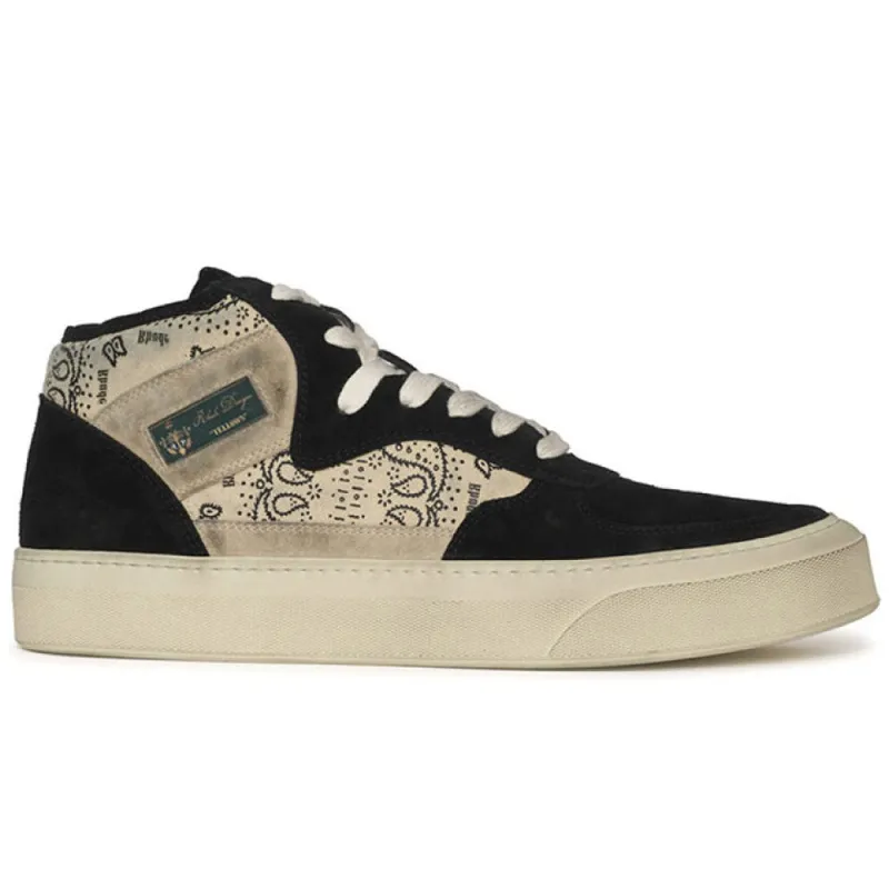 Rhude Cabriolets Sneakers 'Bandana Black / Creme / Vintage White' sold by Hatchet Outdoor Supply Co
