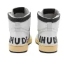Rhude | Rhecess - HI Sneakers 'White / Black' sold by Hatchet Outdoor Supply Co