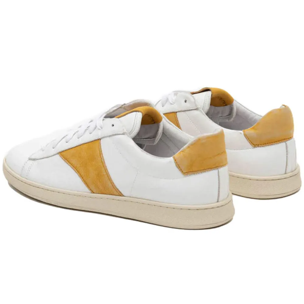Rhude | Court Shoe 'White / Mustard' sold by Hatchet Outdoor Supply Co product image thumbnail 3