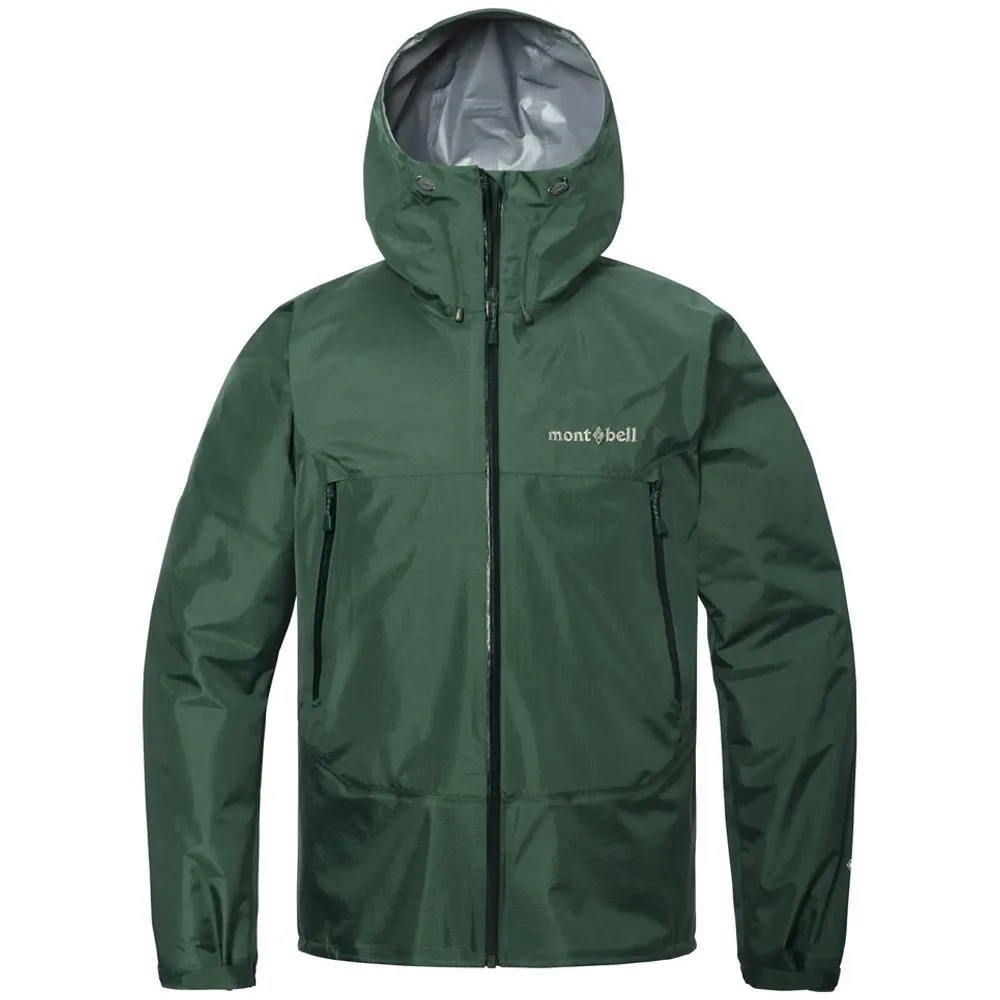 Montbell | Rain Trekker Jacket 'Dark Green' sold by Hatchet Outdoor Supply Co