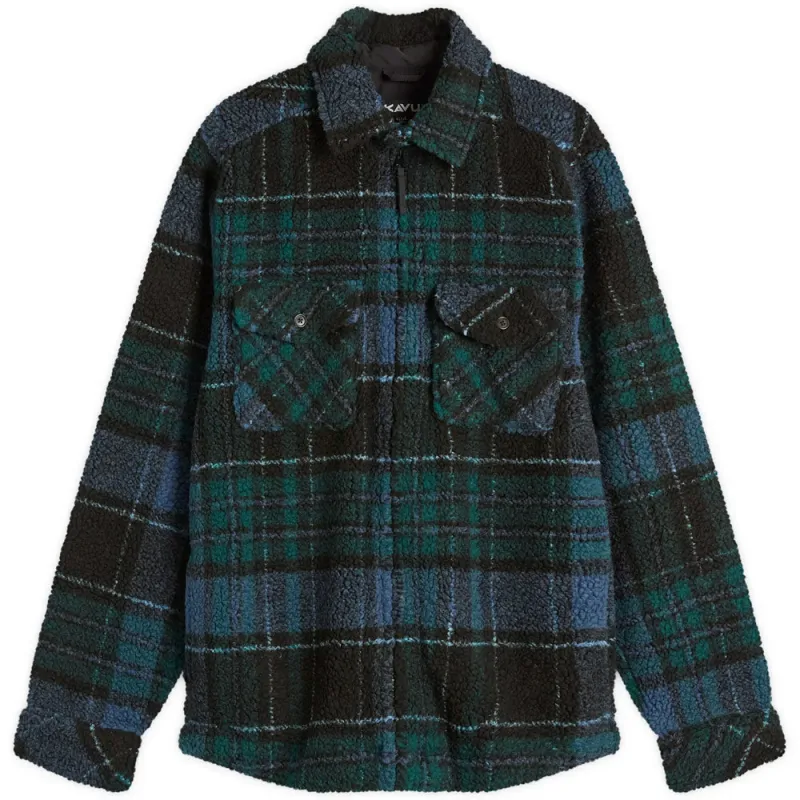KAVU | Mccord Creek Full Zip Shacket 'Cypress Night' sold by Hatchet Outdoor Supply Co