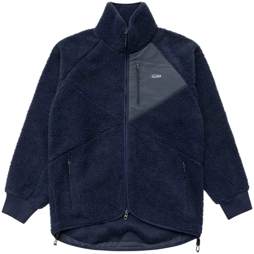 ELLIKER | Keld Sherpa Fleece Jacket 'Navy' sold by Hatchet Outdoor Supply Co