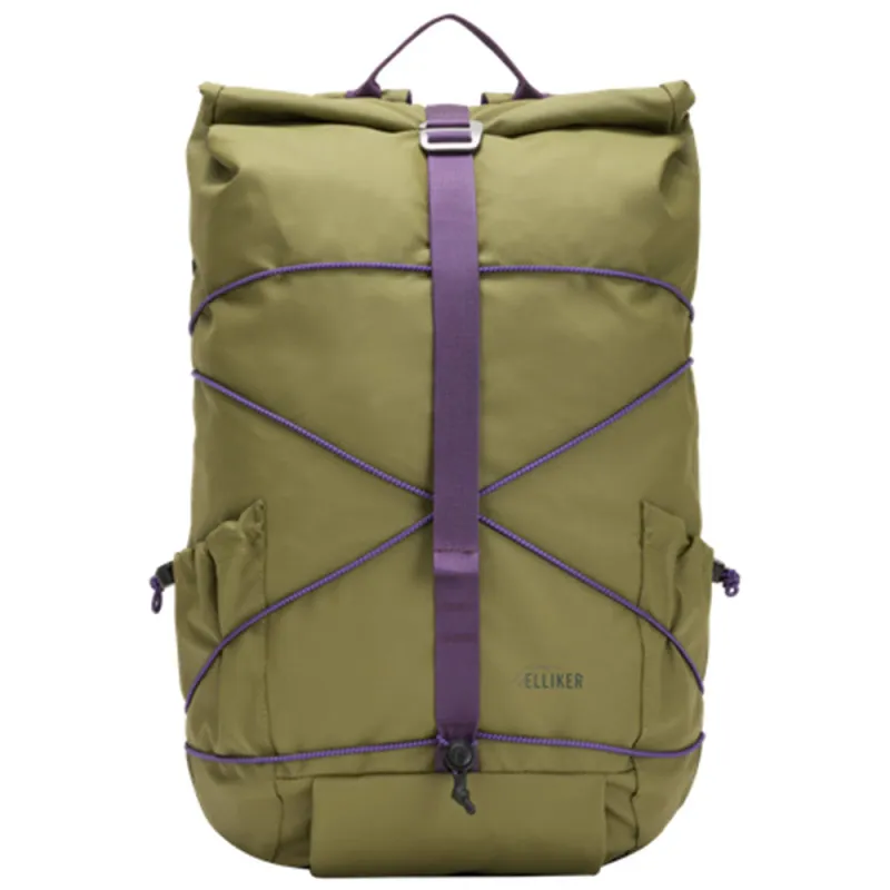 ELLIKER | Dayle Roll Top Backpack 21/25L 'Khaki' sold by Hatchet Outdoor Supply Co
