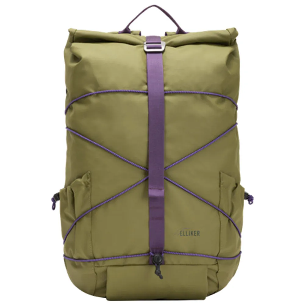 ELLIKER | Dayle Roll Top Backpack 21/25L 'Khaki' sold by Hatchet Outdoor Supply Co