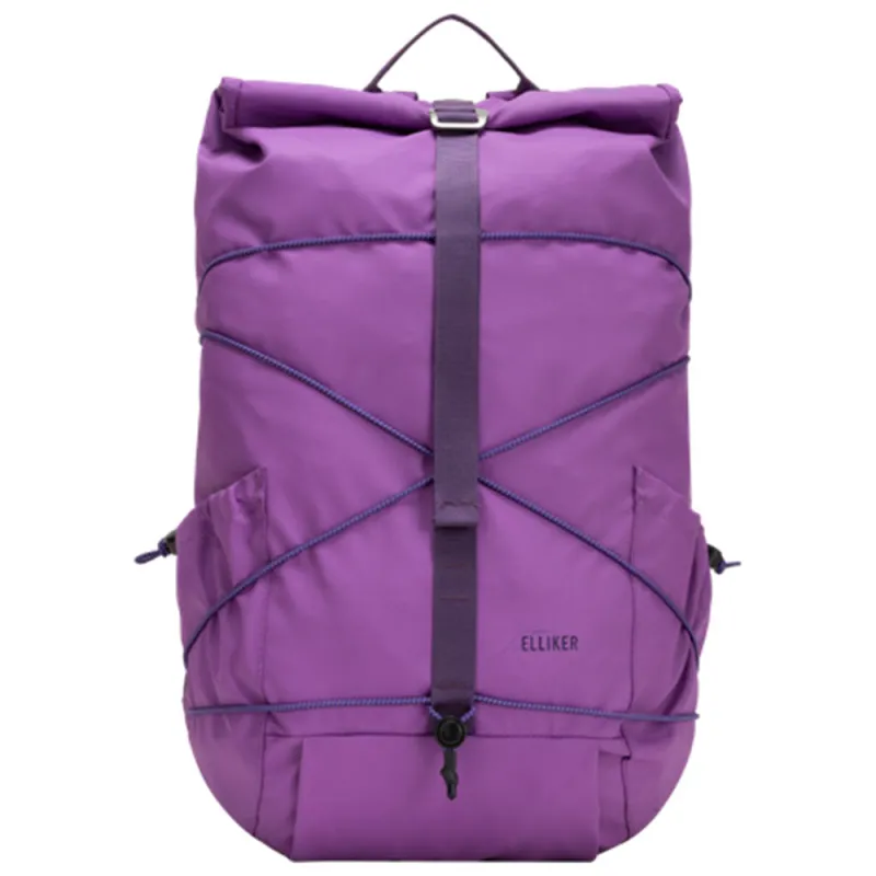 ELLIKER | Dayle Roll Top Backpack 21/25L 'Purple' sold by Hatchet Outdoor Supply Co