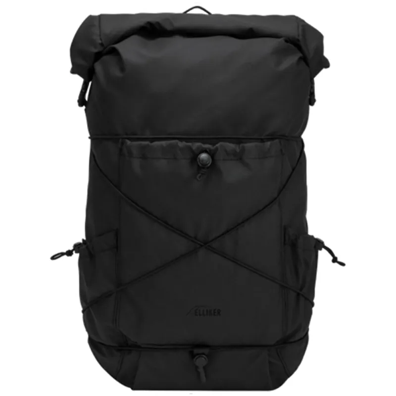 ELLIKER | Buckden Roll Top Backpack 24/35L 'Black' sold by Hatchet Outdoor Supply Co