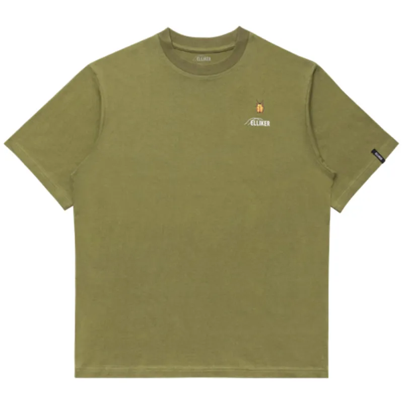 ELLIKER | Rill Bug Print Short Sleeve T-Shirt 'Khaki' sold by Hatchet Outdoor Supply Co