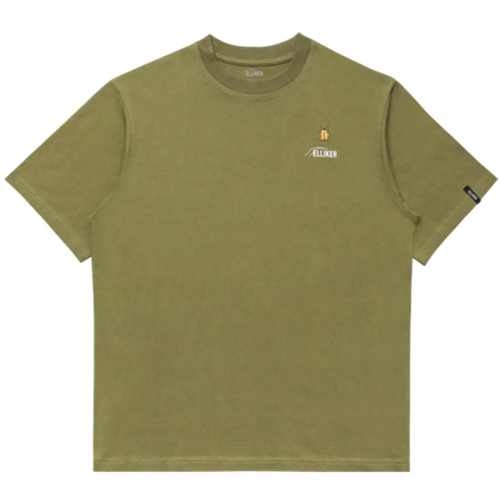 ELLIKER | Rill Bug Print Short Sleeve T-Shirt 'Khaki' sold by Hatchet Outdoor Supply Co
