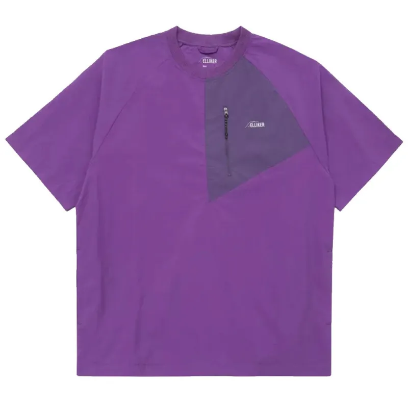 ELLIKER | Kex Short Sleeve Tech T-Shirt 'Purple' sold by Hatchet Outdoor Supply Co