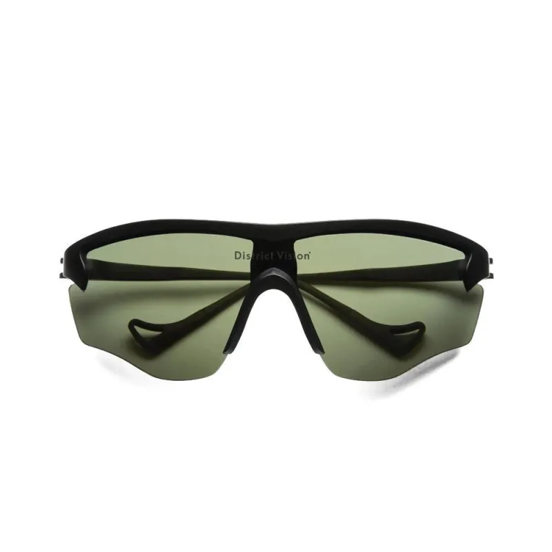 District Vision | Junya Racer Sunglasses 'Black/D+ G15' sold by Hatchet Outdoor Supply Co