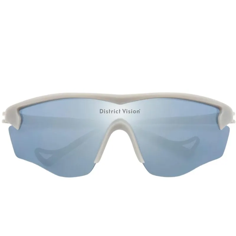District Vision | Junya Racer Flint Sunglasses 'Flint/D+ Blue Silver Flash Mirror' sold by Hatchet Outdoor Supply Co
