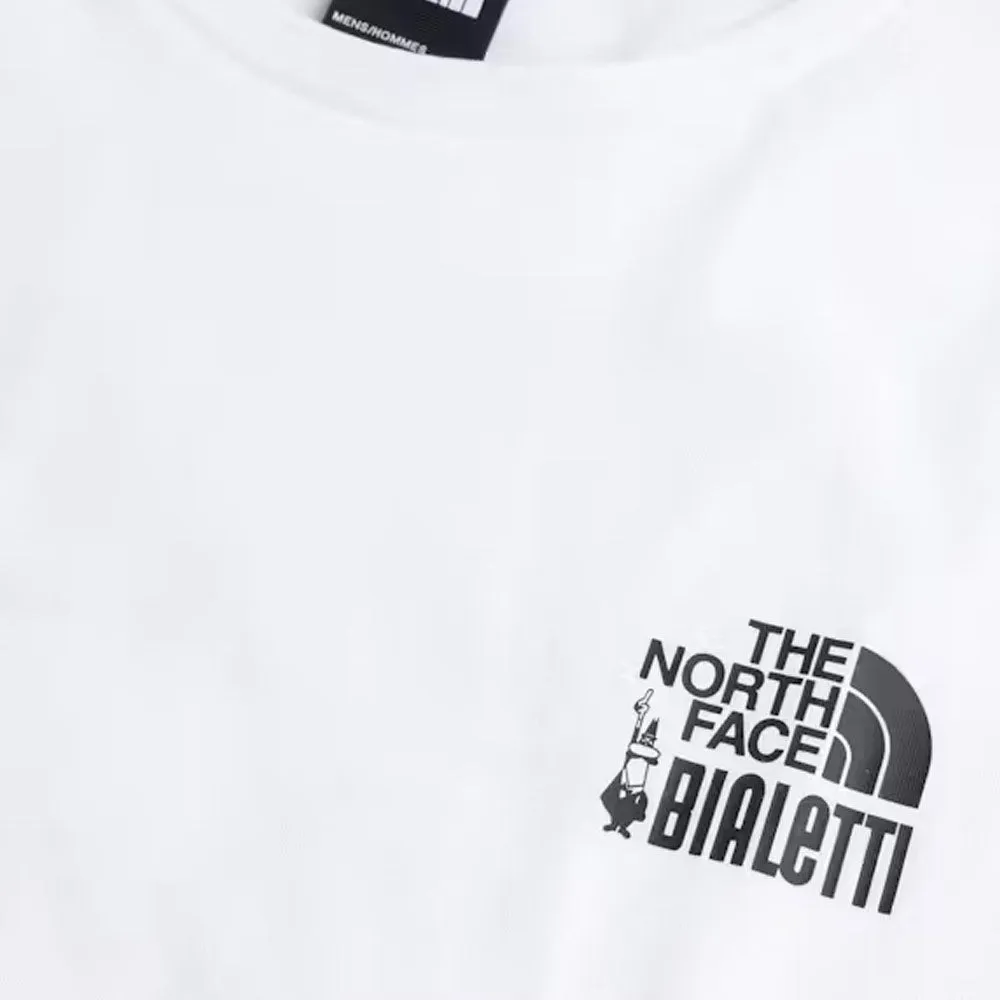 The North Face | TNF x Bialetti S/S Tee 'TNF White' sold by Hatchet Outdoor Supply Co product image thumbnail 3