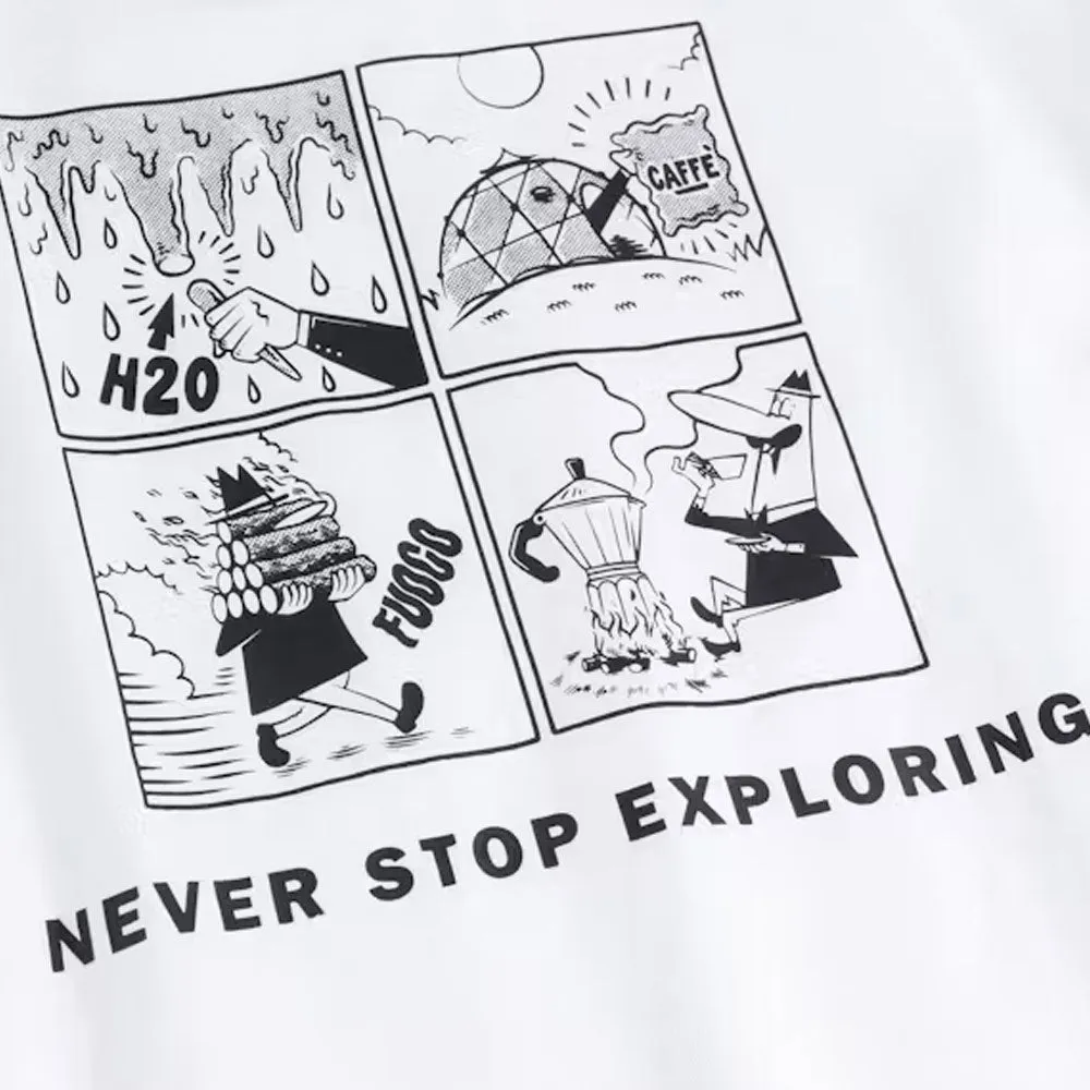 The North Face | TNF x Bialetti S/S Tee 'TNF White' sold by Hatchet Outdoor Supply Co product image thumbnail 4