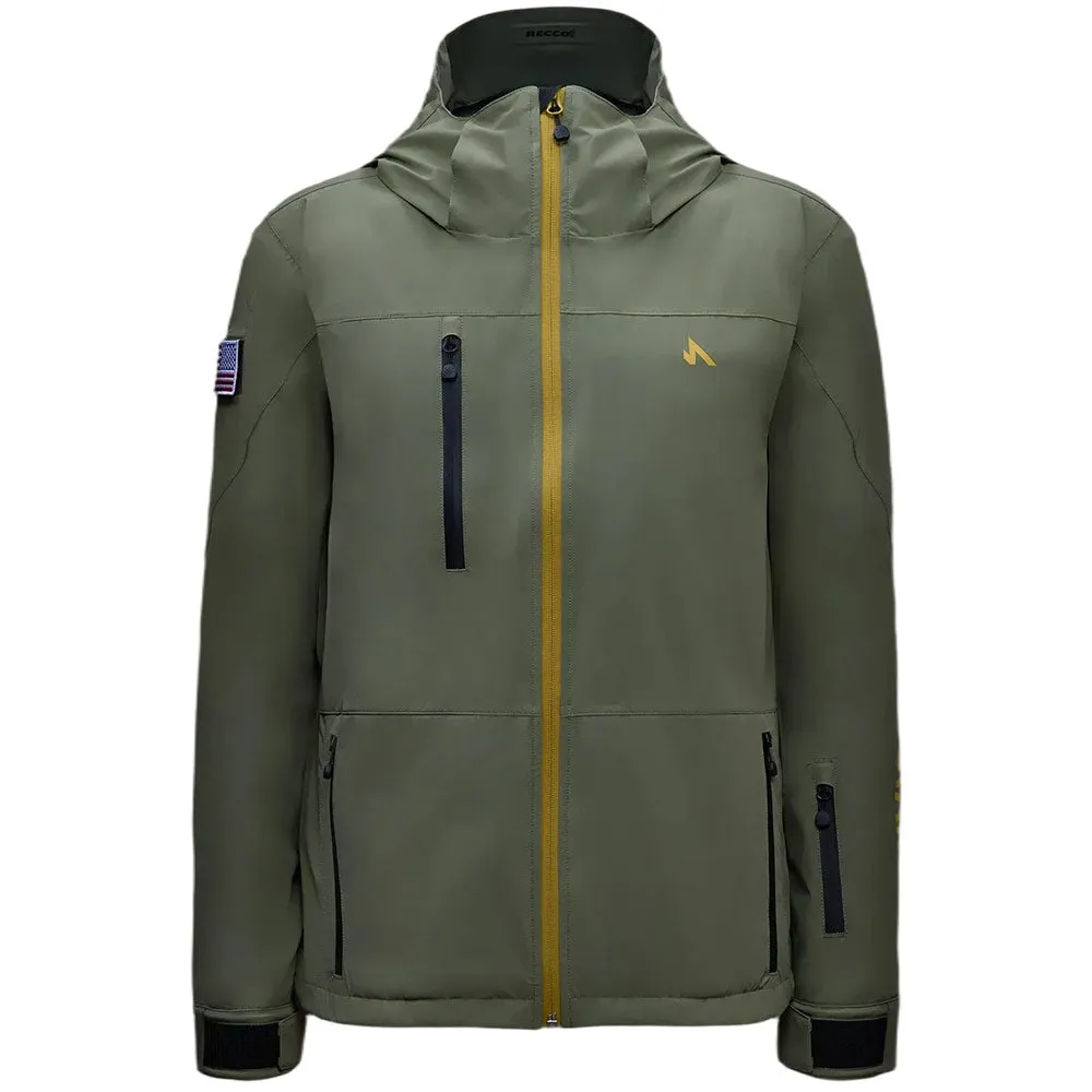 Nivis | Protego Ski Jacket 'Army Green' sold by Hatchet Outdoor Supply Co