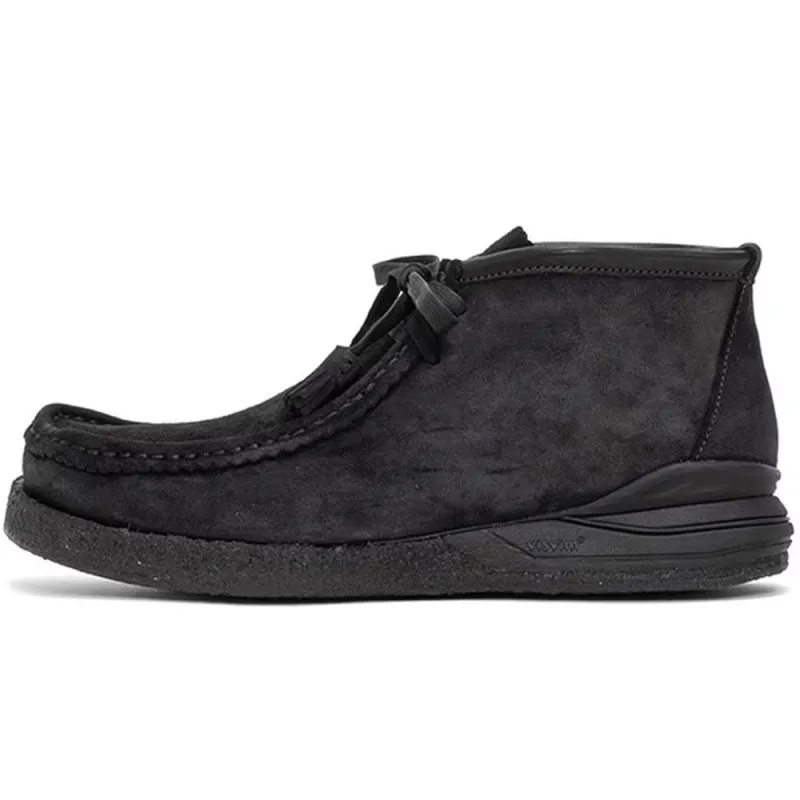 Visvim | Beuys Trekker Folk Boots 'Black' sold by Hatchet Outdoor Supply Co