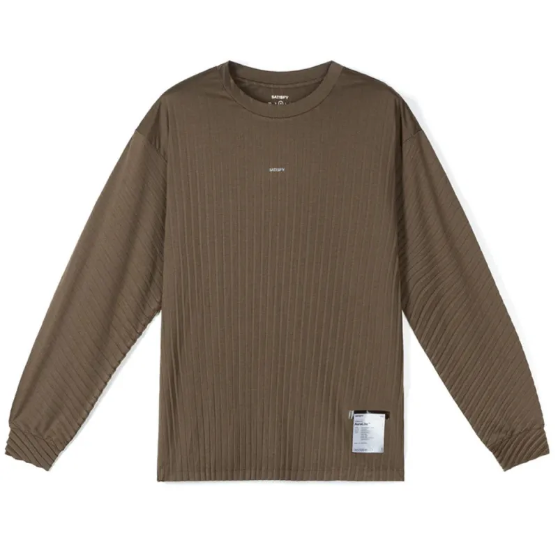 SATISFY | Auralite™ Pleated Long Tee 'Olive' sold by Hatchet Outdoor Supply Co