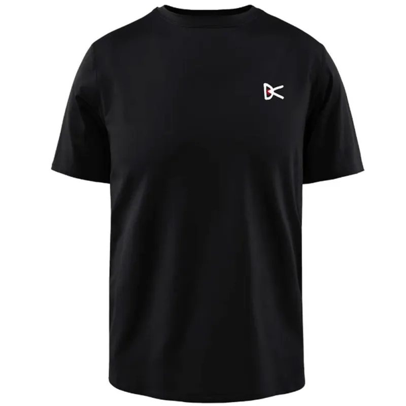 District Vision | Lightweight Short Sleeve Tee 'Black' sold by Hatchet Outdoor Supply Co