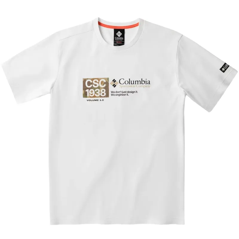 Columbia CSC 1938 'Short Sleeve Tee 'Sea Salt' sold by Hatchet Outdoor Supply Co