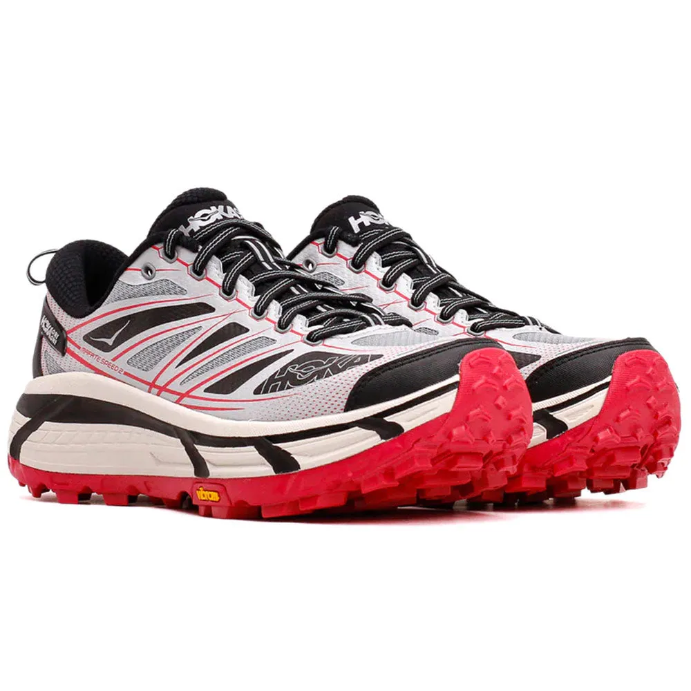 HOKA | Mafate Speed 2 'Galactic Grey / Ruby Red' sold by Hatchet Outdoor Supply Co product image thumbnail 2