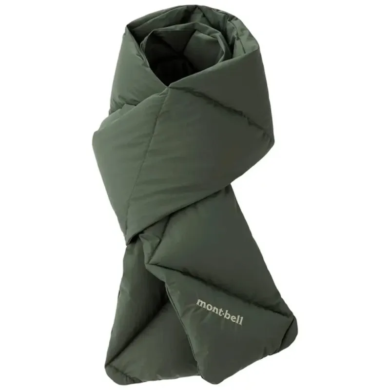 Montbell | Down Scarf 'Khaki' sold by Hatchet Outdoor Supply Co