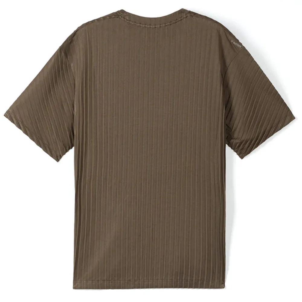 SATISFY | Auralite™ Pleated T‑Shirt 'Olive' sold by Hatchet Outdoor Supply Co product image thumbnail 2