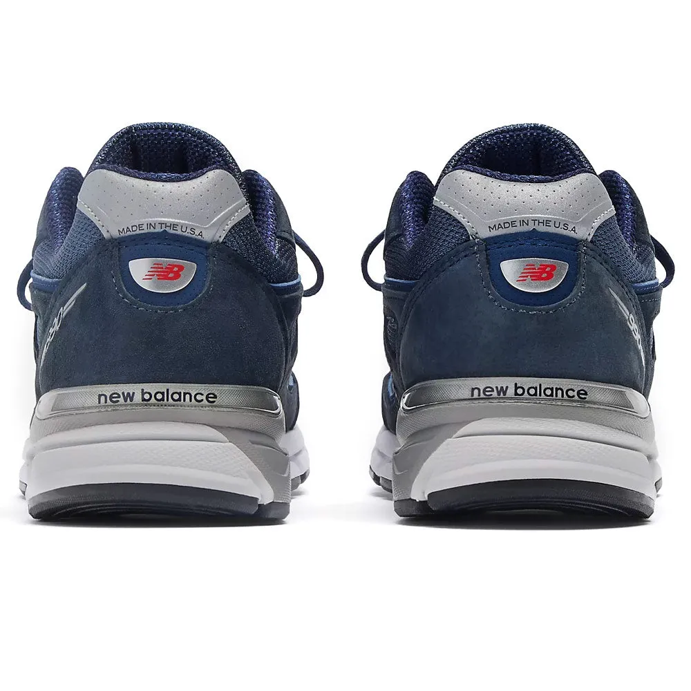 New Balance | Made in USA 990v4 D 'Navy / Silver' sold by Hatchet Outdoor Supply Co product image thumbnail 5
