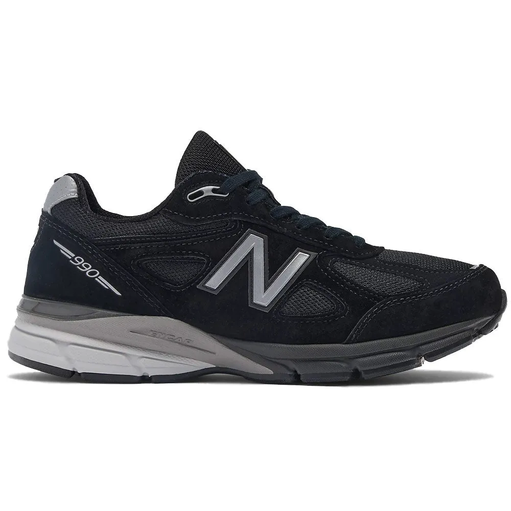 New Balance | Made in USA 990v4 D 'Black / Silver' sold by Hatchet Outdoor Supply Co