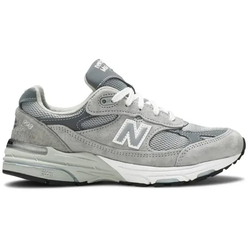 New Balance | Women's Made in USA 993 B 'Grey / White' sold by Hatchet Outdoor Supply Co