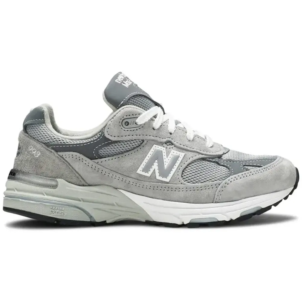 New Balance | Women's Made in USA 993 B 'Grey / White' sold by Hatchet Outdoor Supply Co