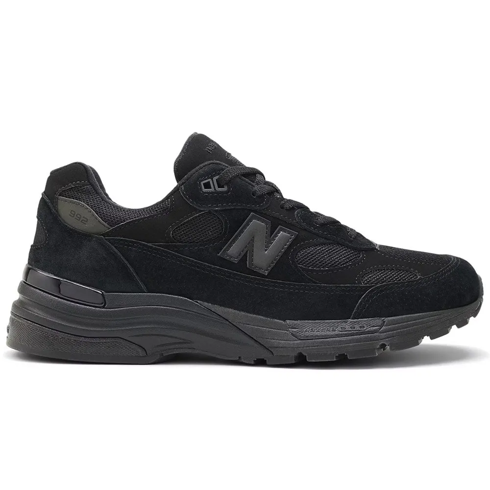 New Balance | Made in USA 992 Core 'Black' sold by Hatchet Outdoor Supply Co