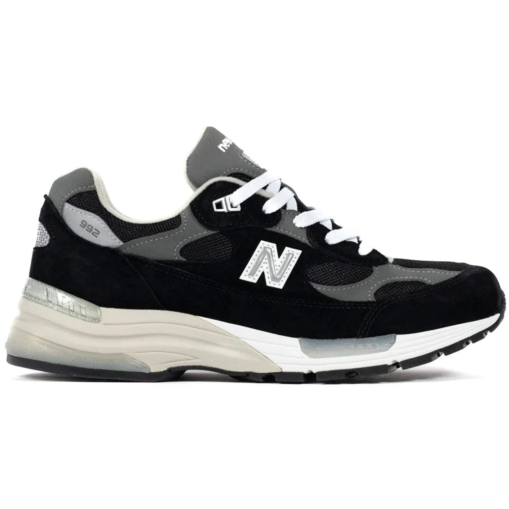 New Balance | Made in USA 992 Core D 'Black / Grey / Silver' sold by Hatchet Outdoor Supply Co