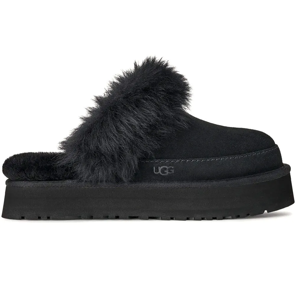 UGG | Women's Disquette Slipper 'Black' sold by Hatchet Outdoor Supply Co