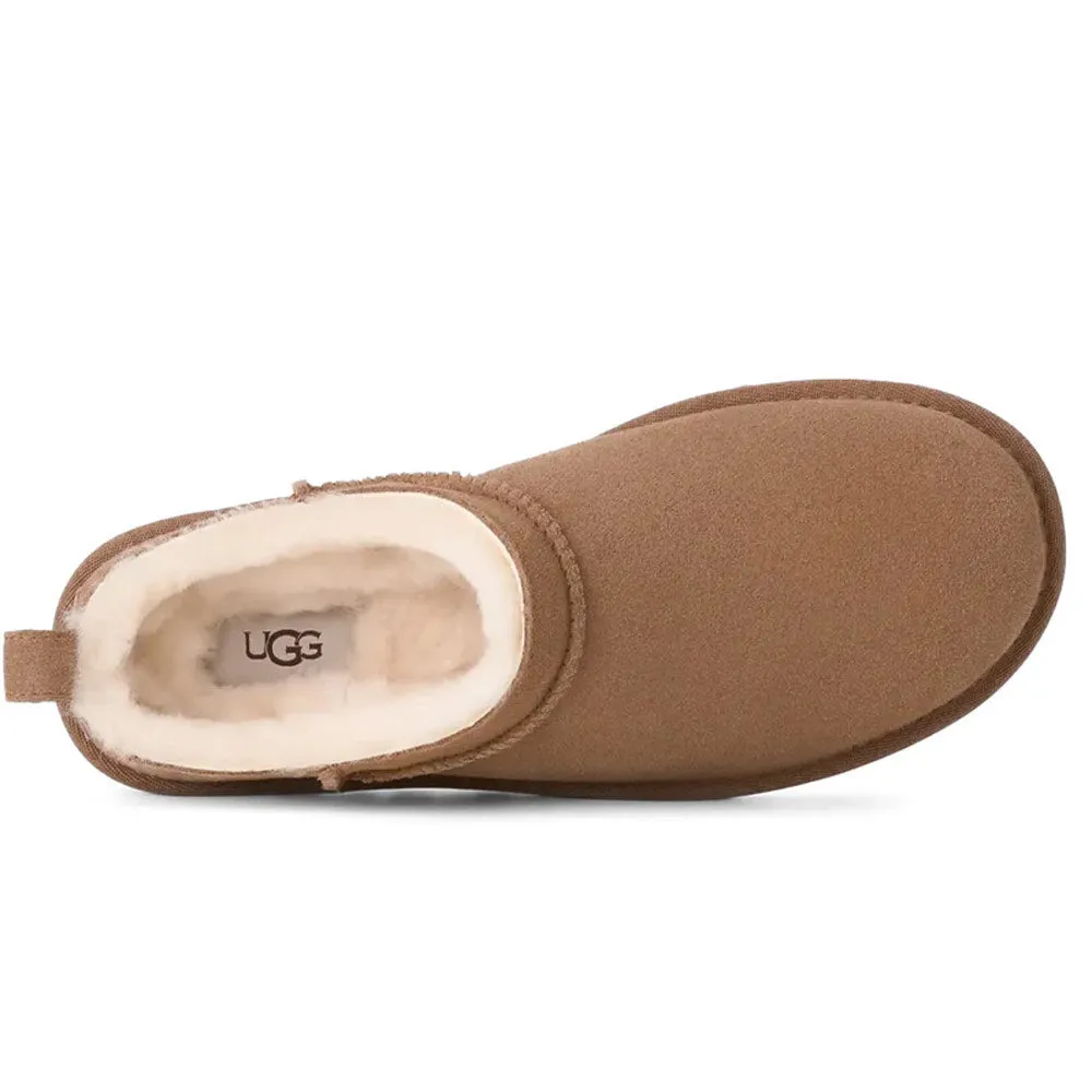 UGG | Women's Classic Micro Boots 'Chestnut' sold by Hatchet Outdoor Supply Co product image thumbnail 3