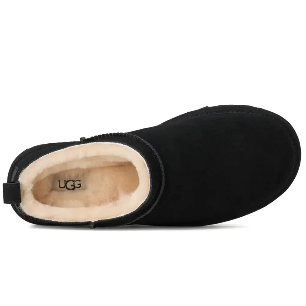UGG | Women's Classic Micro Boots 'Black' sold by Hatchet Outdoor Supply Co product image thumbnail 4