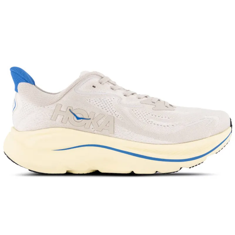 HOKA | Clifton 10 'Stucco / Virtual Blue' sold by Hatchet Outdoor Supply Co