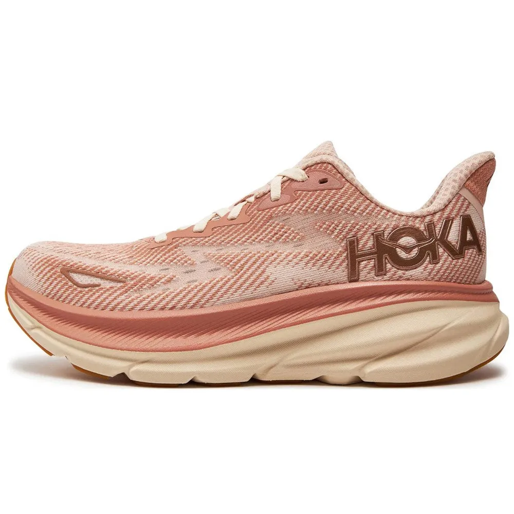 HOKA | Women's Clifton 9 'Sandstone / Cream' sold by Hatchet Outdoor Supply Co product image thumbnail 2