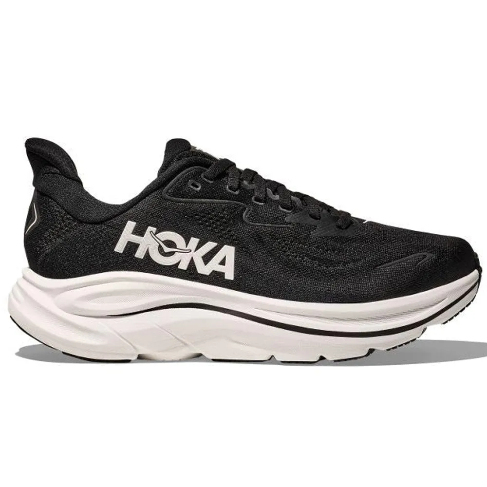 HOKA | Clifton 10 Shoes 'Black / White' sold by Hatchet Outdoor Supply Co