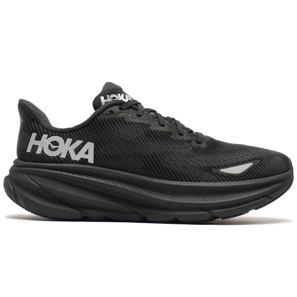 HOKA | Clifton 9 Gtx Running Shoes 'Black / Black' sold by Hatchet Outdoor Supply Co