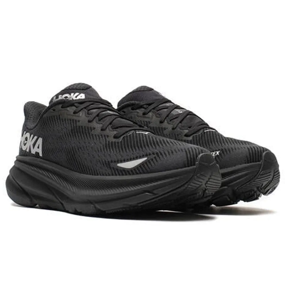 HOKA | Clifton 9 Gtx Running Shoes 'Black / Black' sold by Hatchet Outdoor Supply Co product image thumbnail 2