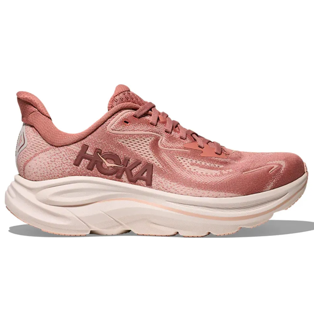 HOKA | Women's Clifton 10 Shoes 'Blush / Rose Latte' sold by Hatchet Outdoor Supply Co