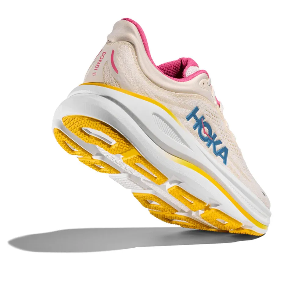 HOKA | Women's Bondi 9 Shoes 'Alabaster / Birch' sold by Hatchet Outdoor Supply Co product image thumbnail 4