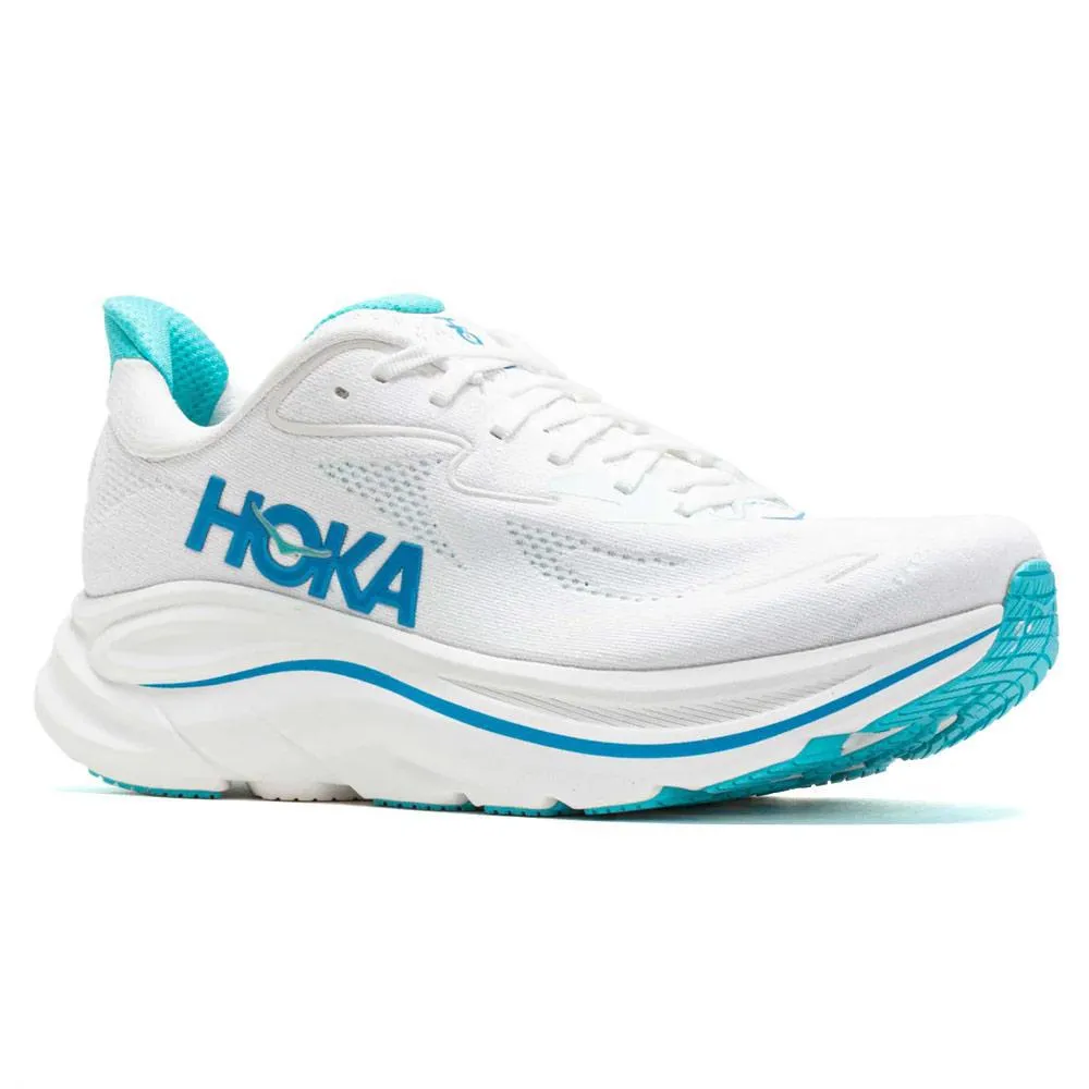 HOKA | Clifton 10 'White / Skyward Blue' sold by Hatchet Outdoor Supply Co product image thumbnail 2