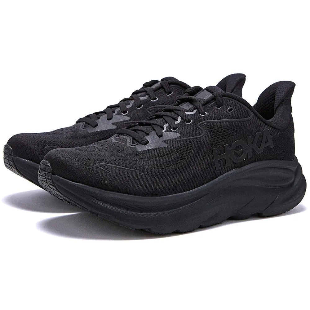 HOKA | Clifton 10 Wide 'Black / Black' sold by Hatchet Outdoor Supply Co product image thumbnail 3