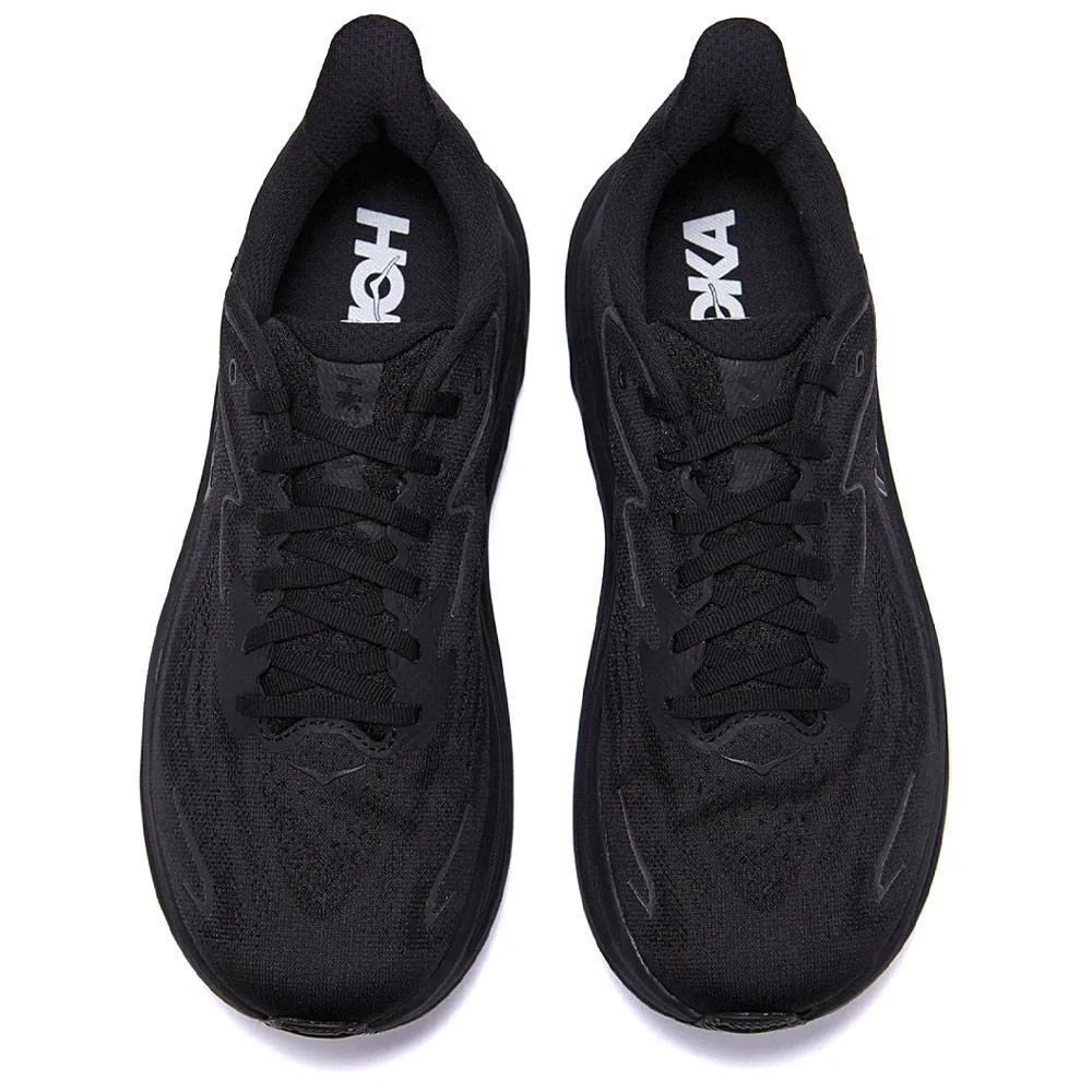 HOKA | Clifton 10 Wide 'Black / Black' sold by Hatchet Outdoor Supply Co product image thumbnail 4