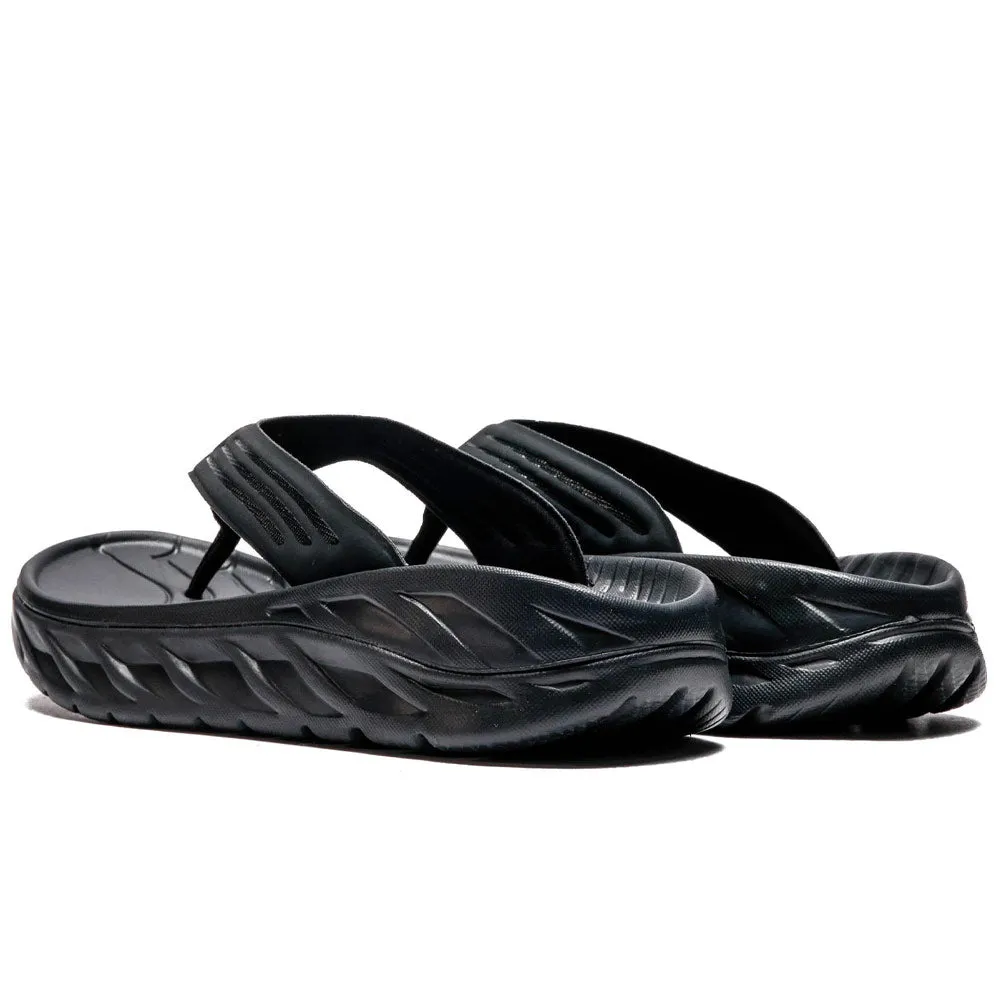 HOKA | Ora Recovery Flip 'Black / Dark Gull Gray' sold by Hatchet Outdoor Supply Co product image thumbnail 3